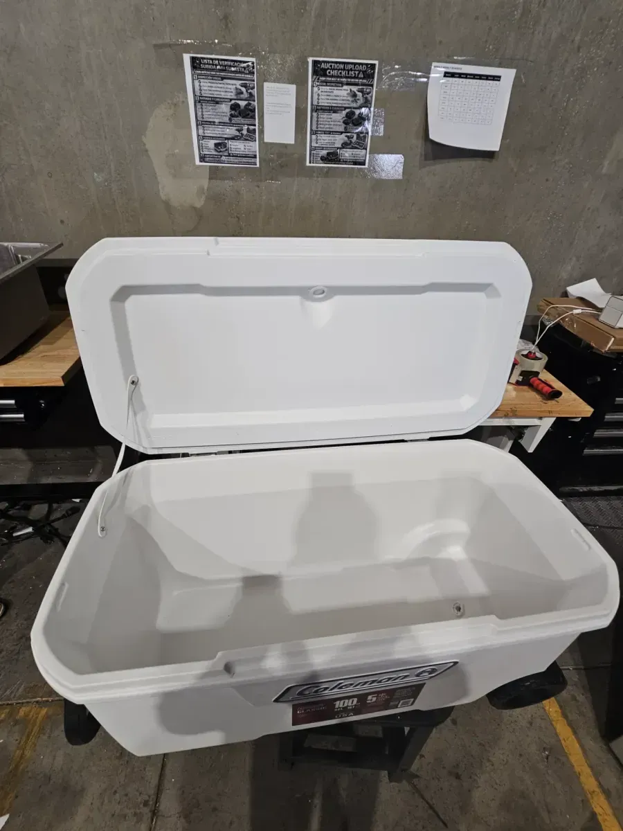 Classic 316 Series 100 qt. Marine Wheeled Hard Cooler, White - image 5