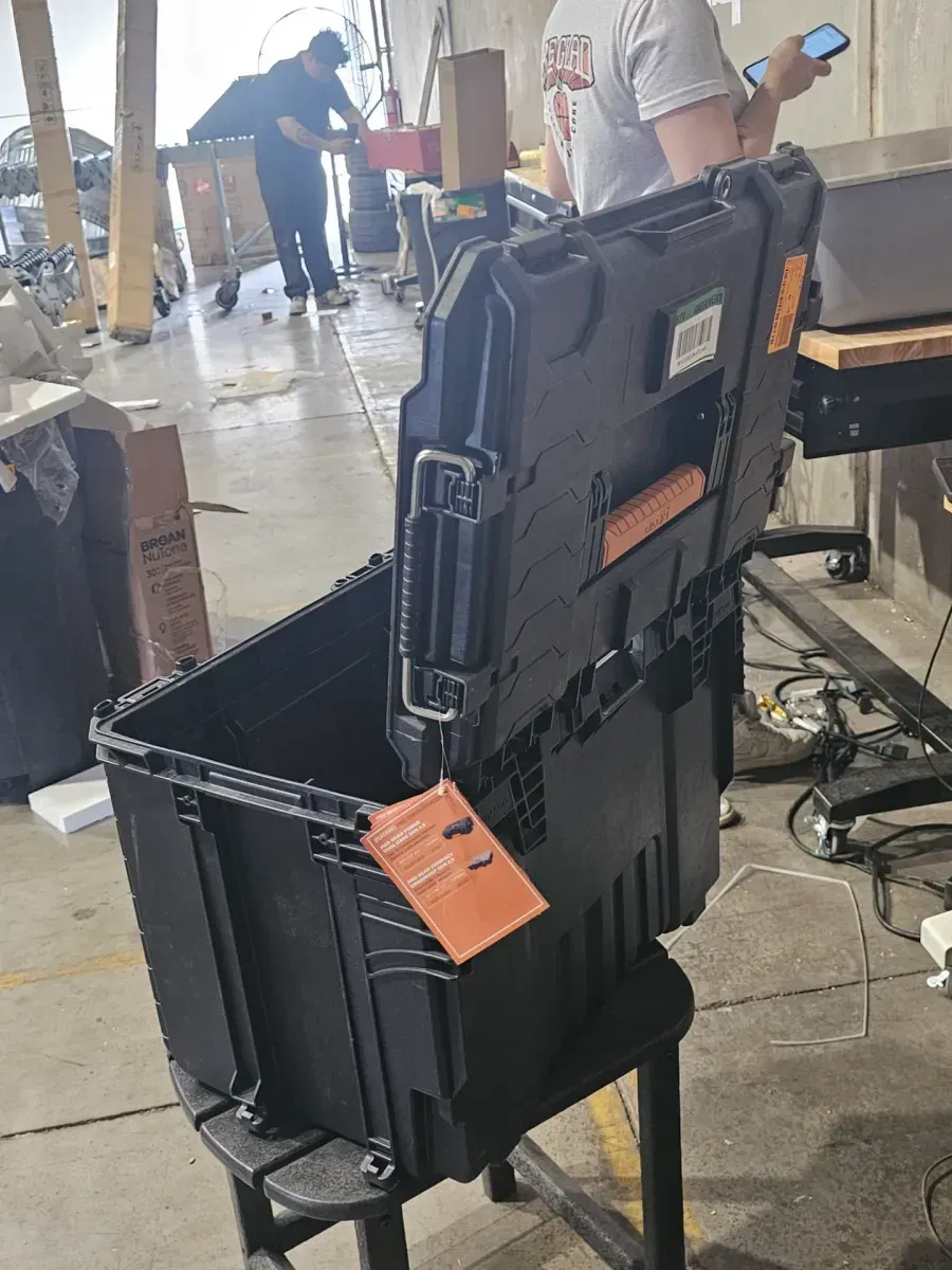 Pro Gear System Gen 2.0 Stackable 25 in All Terrain Rolling Tool Box with 9 in. Wheels - image 3