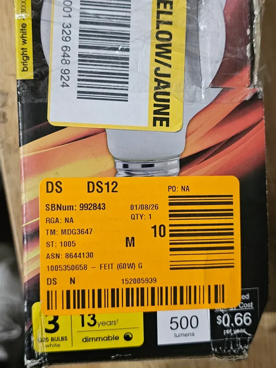 60-Watt Equivalent G25 Globe Dimmable Filament White CEC Title 20 E26 LED Vintage Edison LIght Bulb, Bright White 3-Pack - image 3