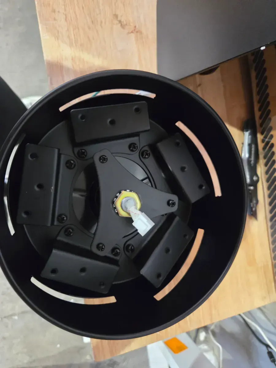 48 in. Indoor Black Low Profile 6-Speed 3-Color Ceiling Fan with Light Kit and Remote Control and DC Motor - image 4