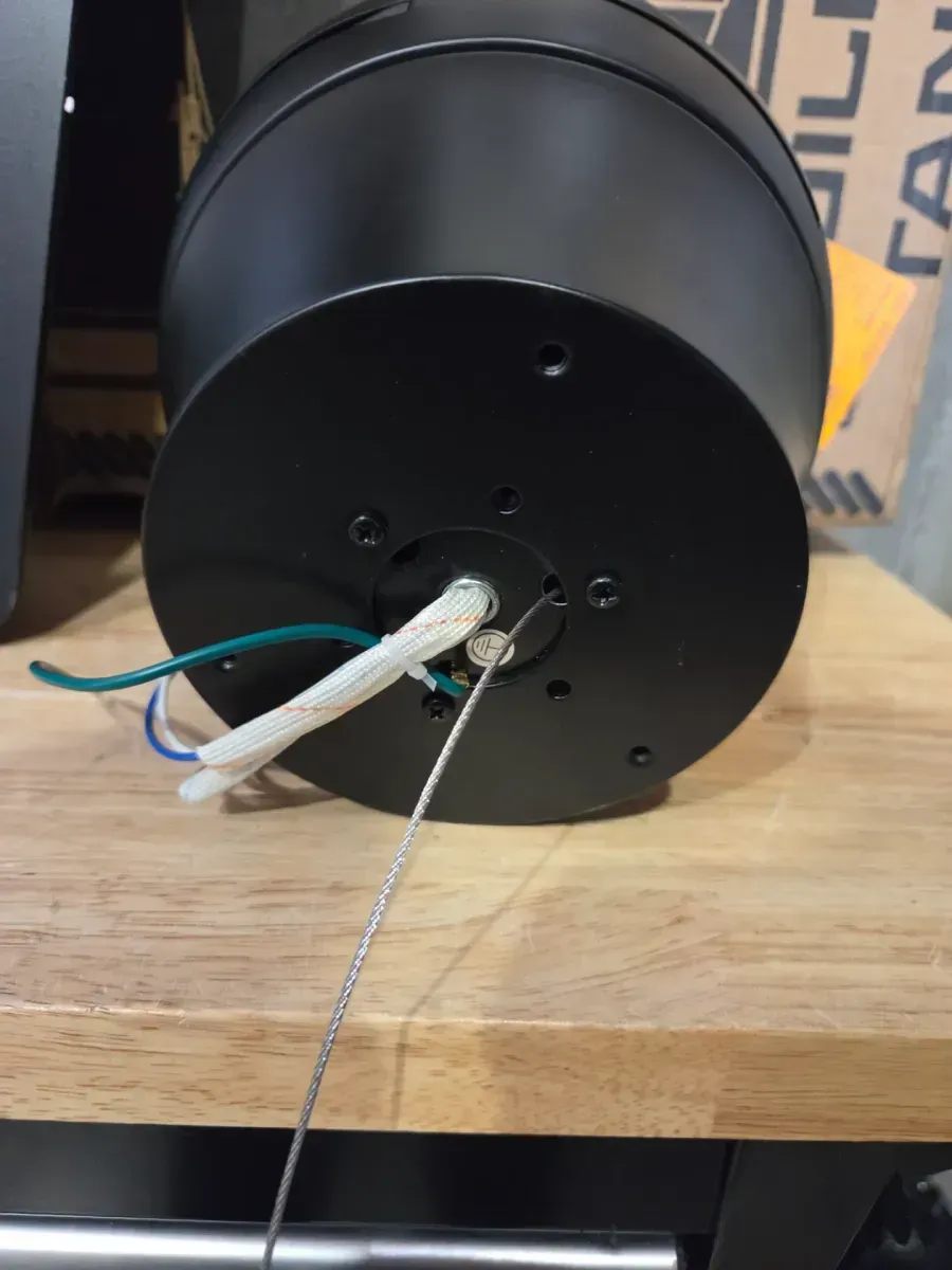 48 in. Indoor Black Low Profile 6-Speed 3-Color Ceiling Fan with Light Kit and Remote Control and DC Motor - image 5