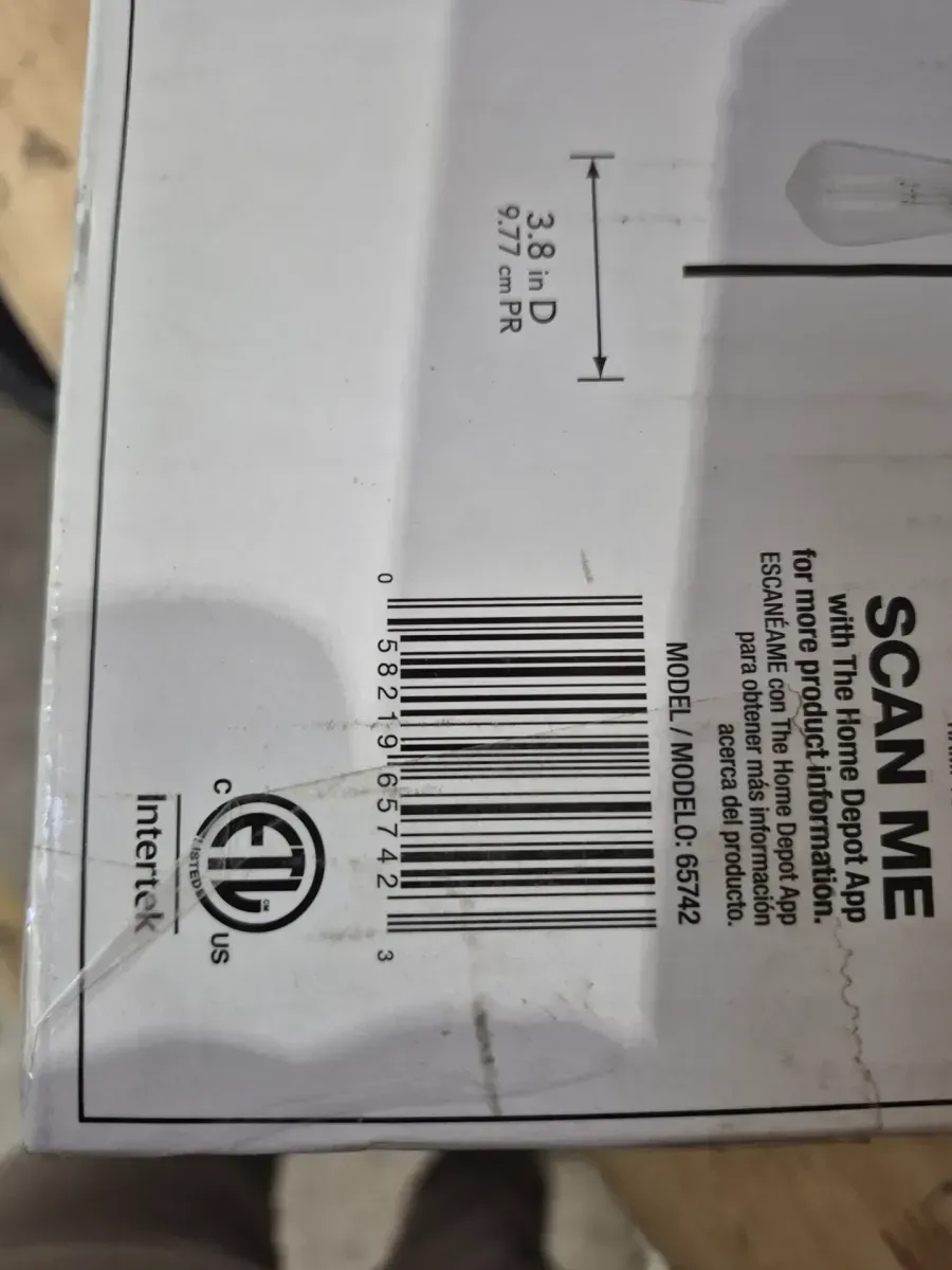 Hampton Bay 10 in. 2-Light Matte Black Plug-In or Hardwire Wall Sconce for Bathroom - image 4