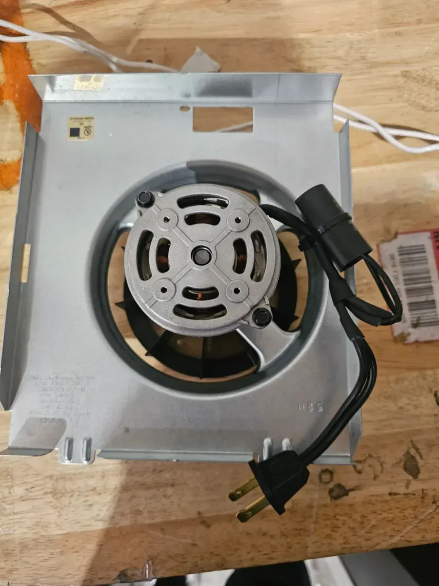 Genuine Replacement Motor Wheel for 696N Ventilation Fan, 50CFM, 4.0 Sones - image 3