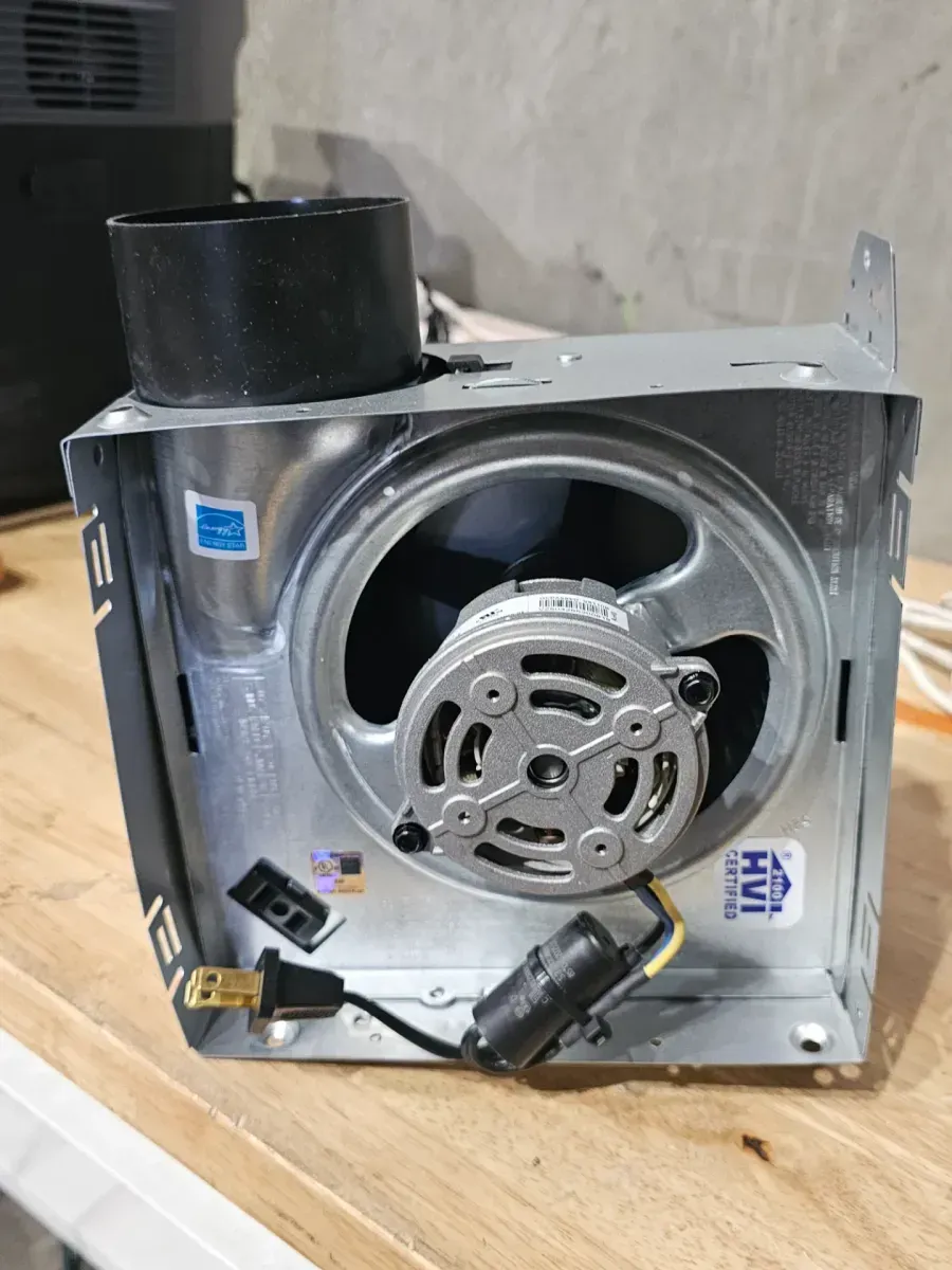 Broan-NuTone 50 CFM Ceiling Bathroom Exhaust Fan with No‑Cut Installation, Quiet Operation - image 3