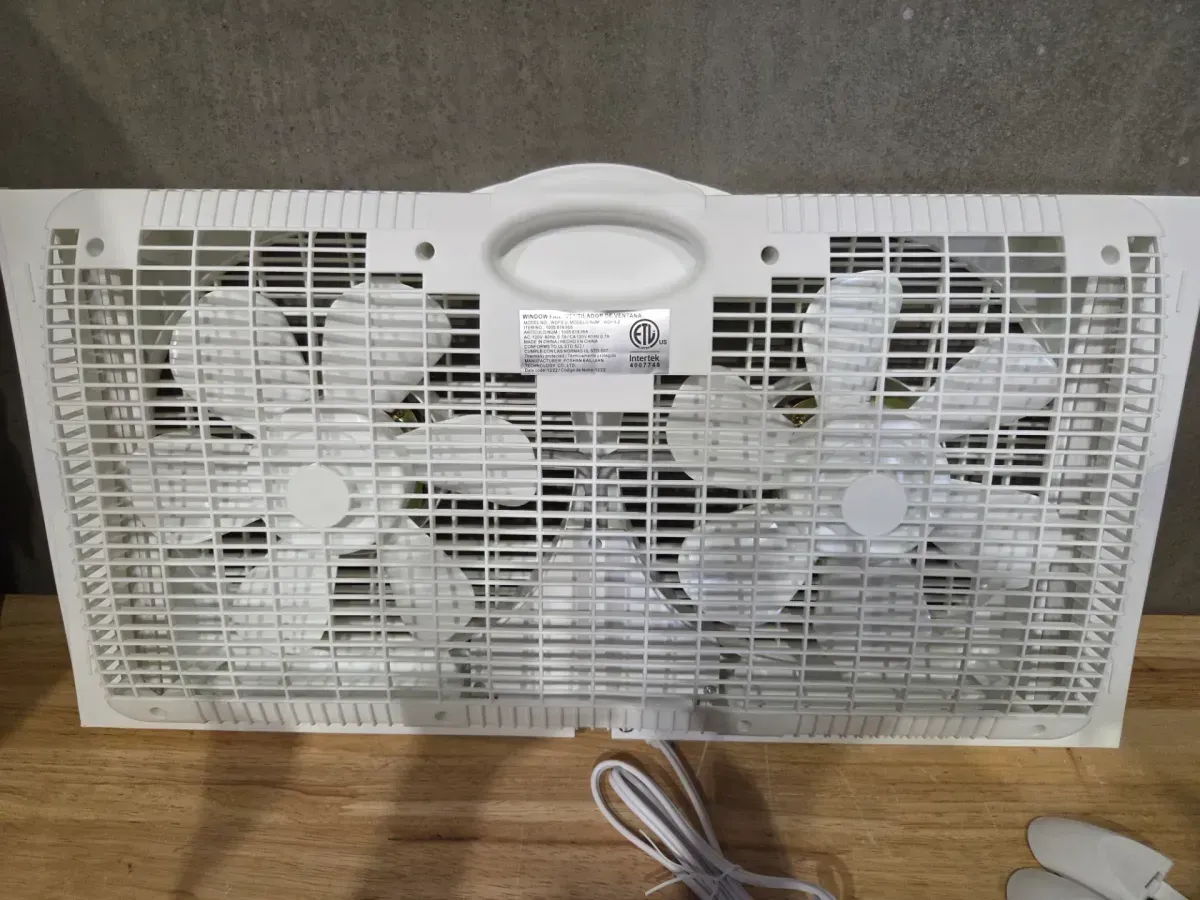 9 in. Twin Window Fan - image 2