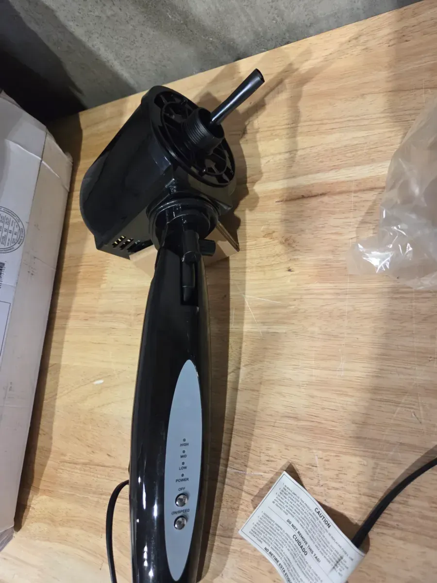 16 in. 3 Speed Digital Oscillating Standing Fan with Adjustable Height - image 4