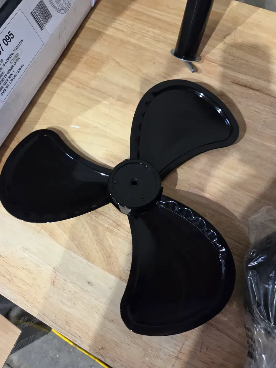 16 in. 3 Speed Digital Oscillating Standing Fan with Adjustable Height - image 3