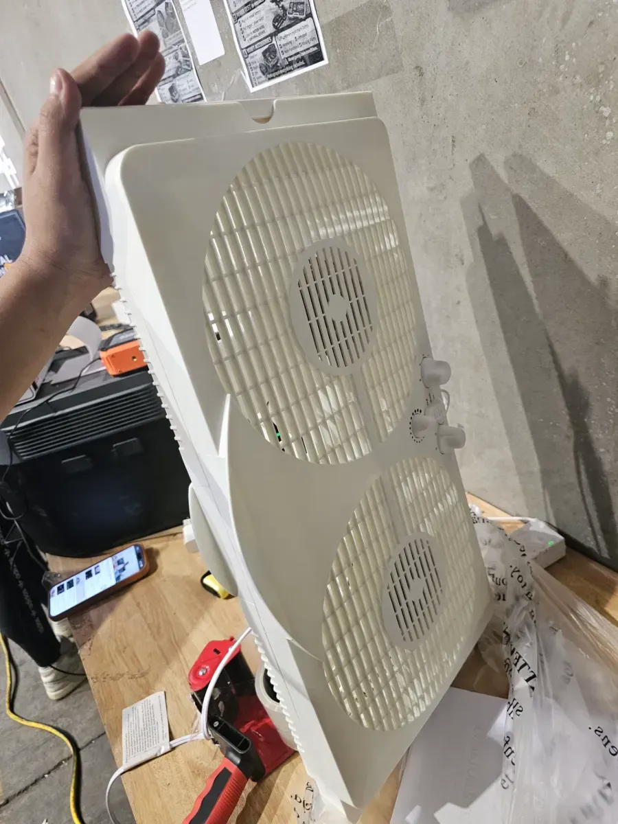 9 in. Twin Window Fan - image 2