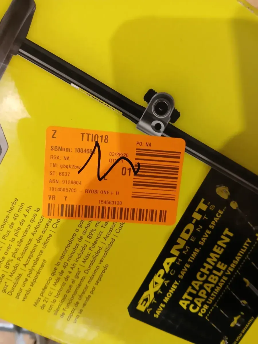 ONE+ HP 18V Brushless Whisper Series 15 in. Cordless Attachment Capable String Trimmer with 4.0 Ah Battery and Charger - image 5