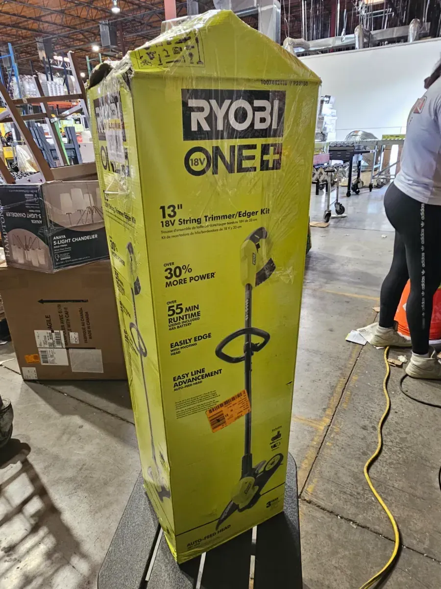 ONE+ 18V 13 in. Cordless Battery String Trimmer/Edger with 4.0 Ah Battery and Charger - image 6