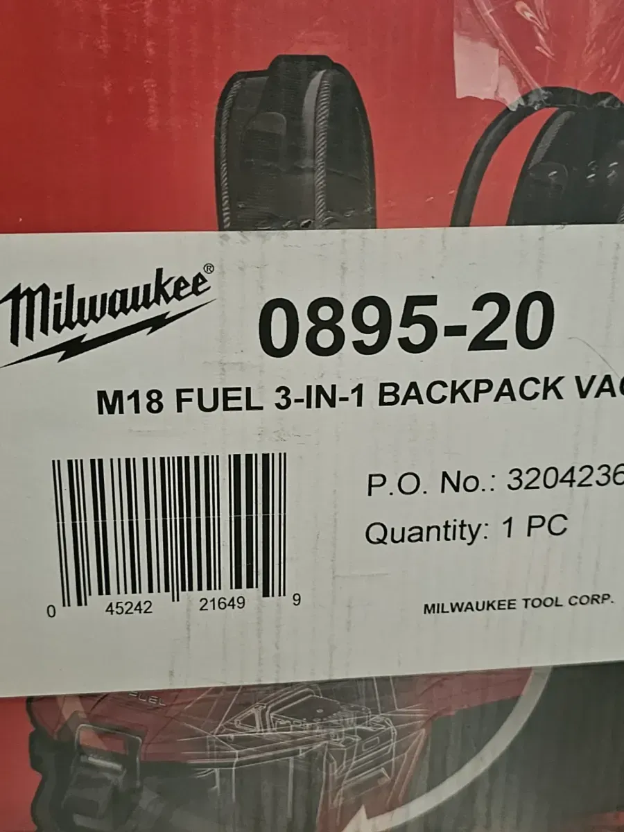 M18 FUEL 18-Volt Lithium-Ion Brushless Red HEPA Multisurface 1 Gal. Cordless 3-in-1 Backpack Vacuum (Vacuum-Only) - image 7