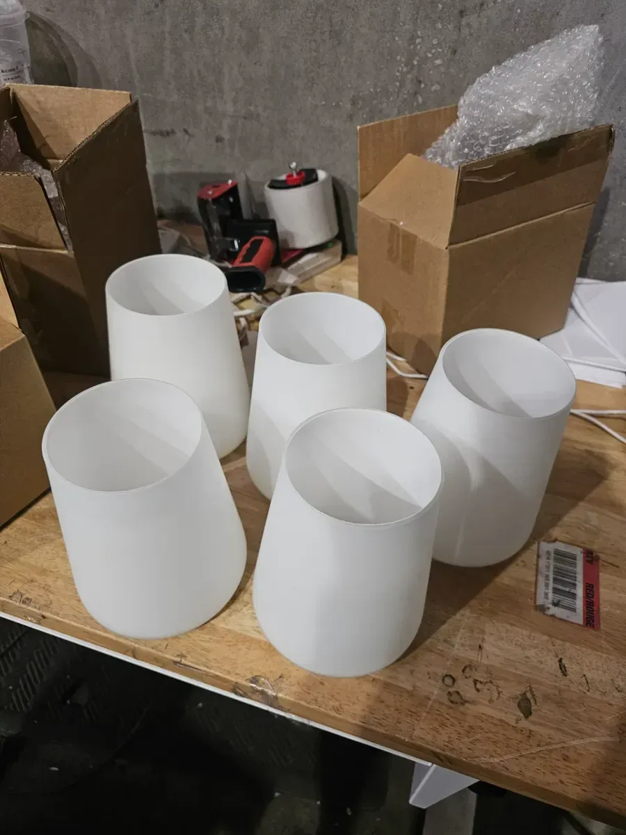 Anaya 5-Light Gold Chandelier Light Fixture with White Glass Shades - image 5