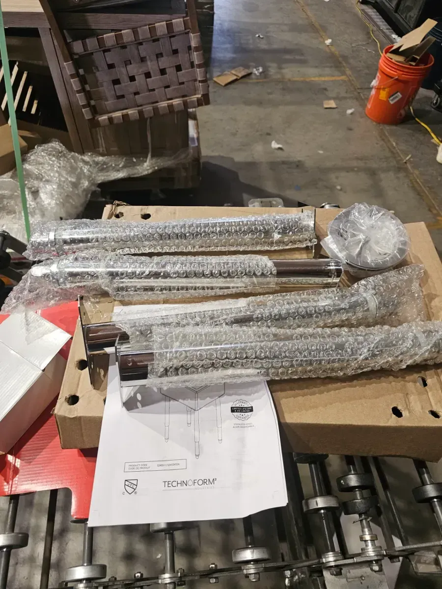 16 Gal. 22-in. x 24.25-in. Freestanding Laundry/Utility Sink Stainless Steel, with Drain and Faucet - image 2