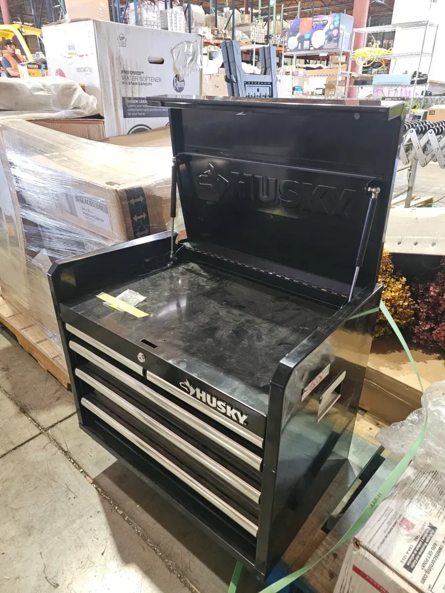 Tool Storage 26 in. W x 16 in. D 5-Drawer Gloss Black Top Tool Chest - image 2