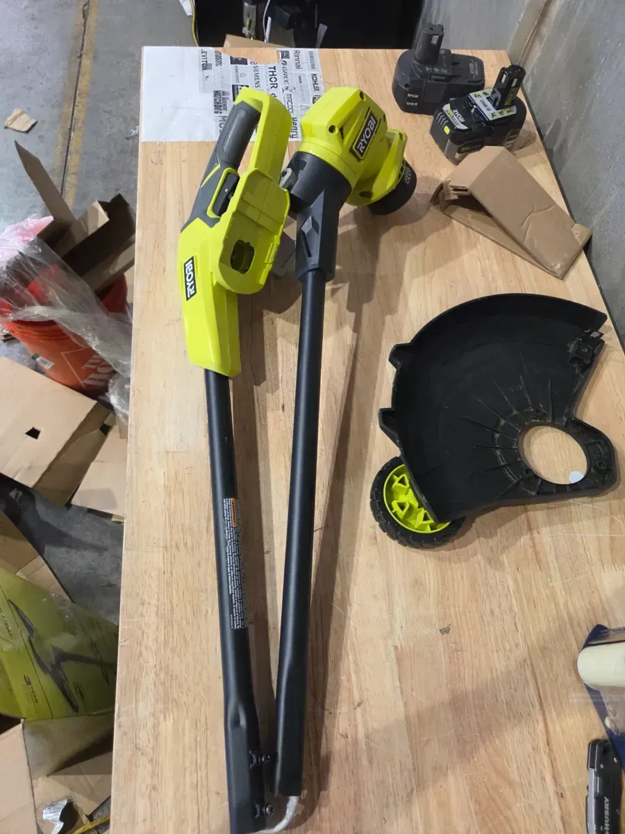 ONE+ 18V 13 in. Cordless Battery String Trimmer/Edger with 4.0 Ah Battery and Charger - image 2