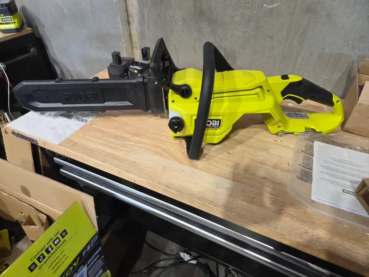 40V HP Brushless 16 in. Battery Chainsaw with 4.0 Ah Battery and Charger - image 2