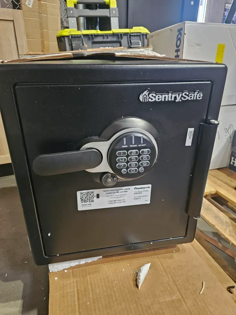 1.2 cu. ft. Fireproof & Waterproof Safe with Digital Combination Lock - image 2