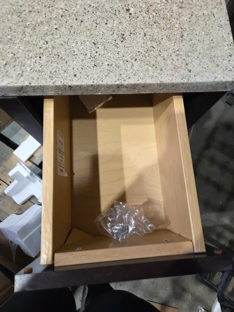 Delridge 14 in. W x 17 in. D x 30 in. H Chocolate Linen Cabinet - image 4