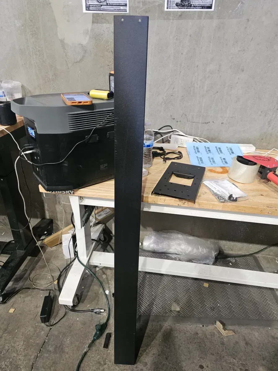 Brighton Aluminum, Top Mount, Mailbox Post, Black - image 3