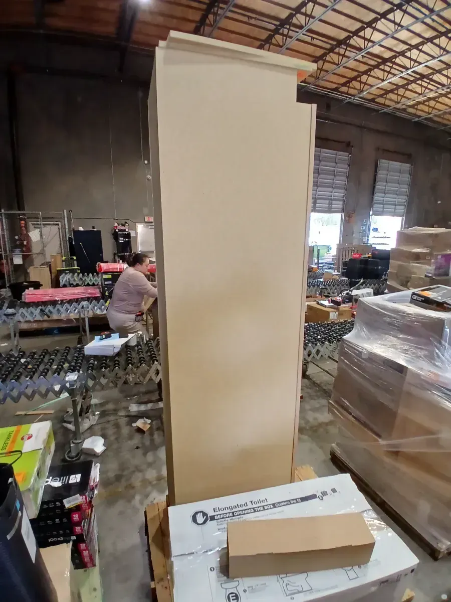 Recessed Panel 18 in. W x 24 in. D x 90 in. H Assembled Pantry Kitchen Cabinet in Unfinished - image 6