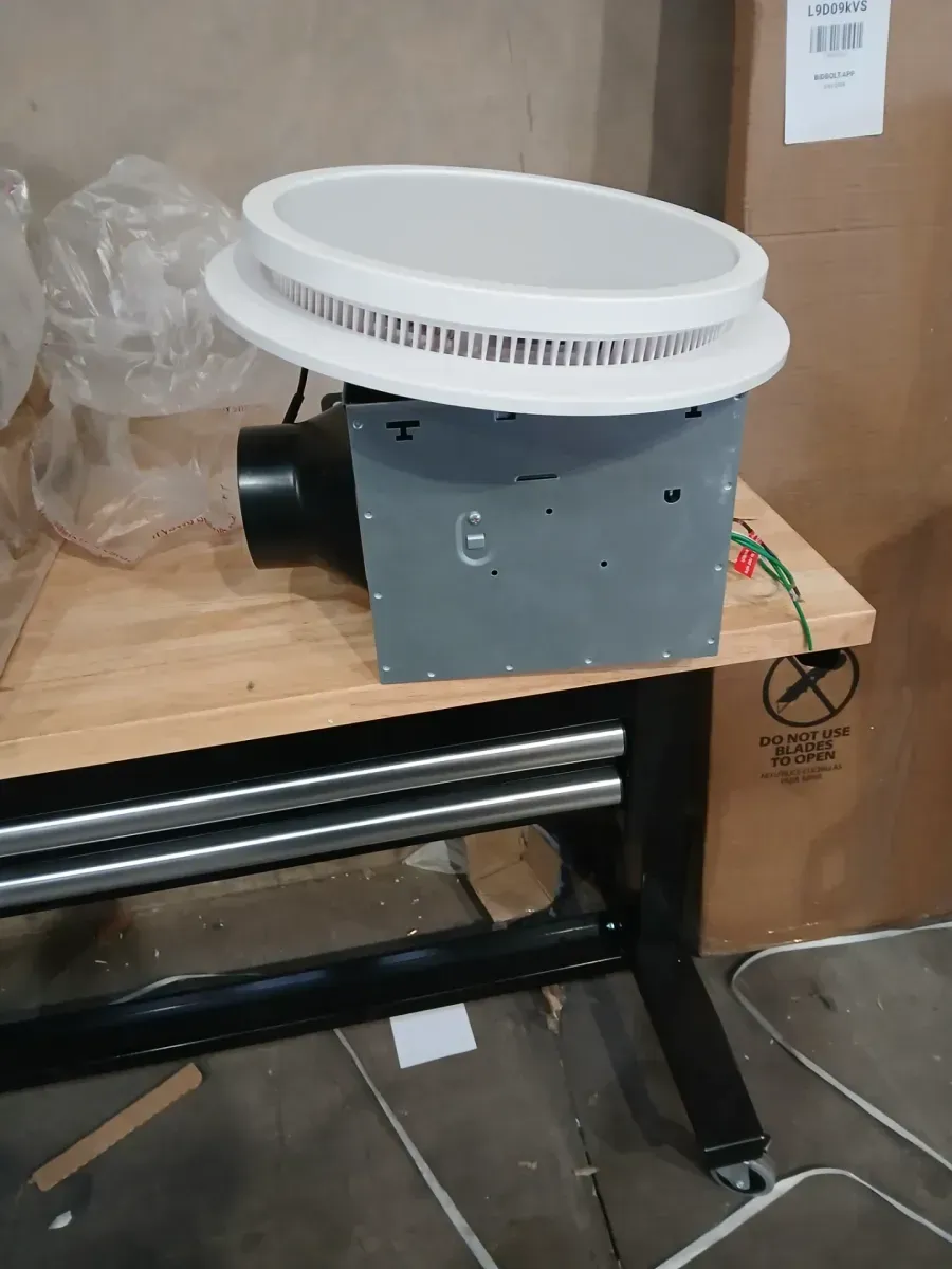 110 CFM 1.5 Sones Ceiling Bathroom Exhaust Fan with Bluetooth, Humidity Sensor, Adjustable CCT LED and Night Light - image 4