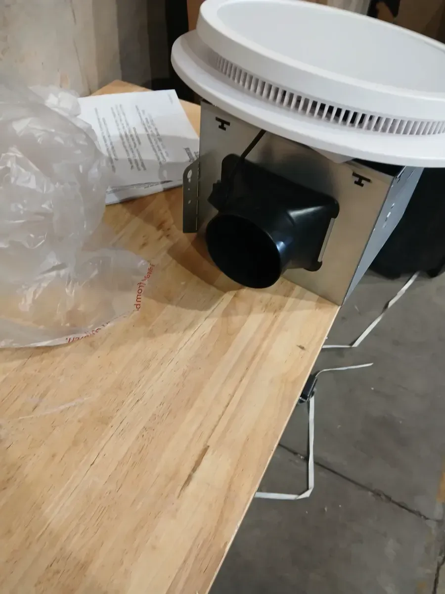 110 CFM 1.5 Sones Ceiling Bathroom Exhaust Fan with Bluetooth, Humidity Sensor, Adjustable CCT LED and Night Light - image 5