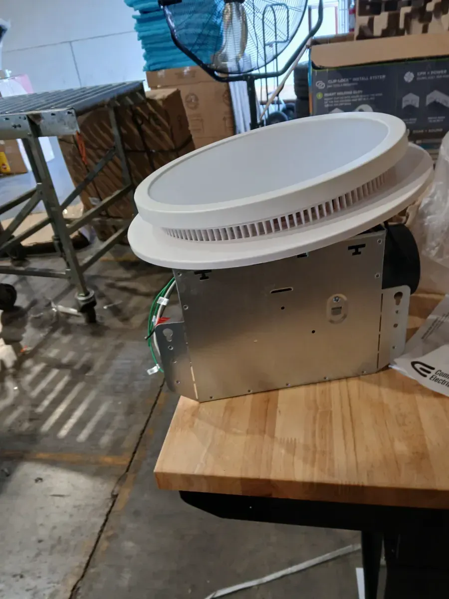 110 CFM 1.5 Sones Ceiling Bathroom Exhaust Fan with Bluetooth, Humidity Sensor, Adjustable CCT LED and Night Light - image 6