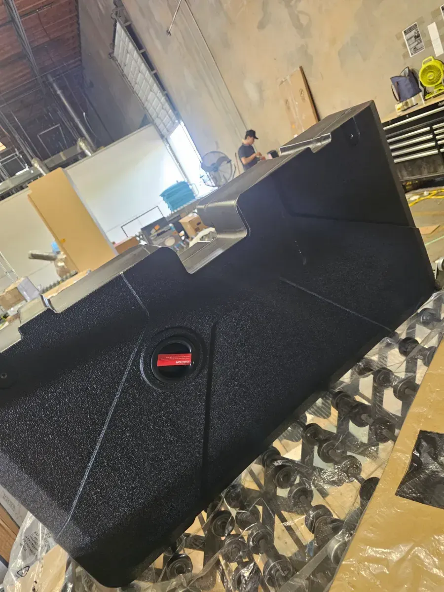 49 lb. Plastic Patio Umbrella Base Sand/Water Filled Outdoor Offset Cantilever Umbrella Base in Black - image 3