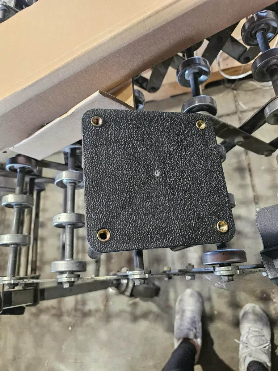 49 lb. Plastic Patio Umbrella Base Sand/Water Filled Outdoor Offset Cantilever Umbrella Base in Black - image 6