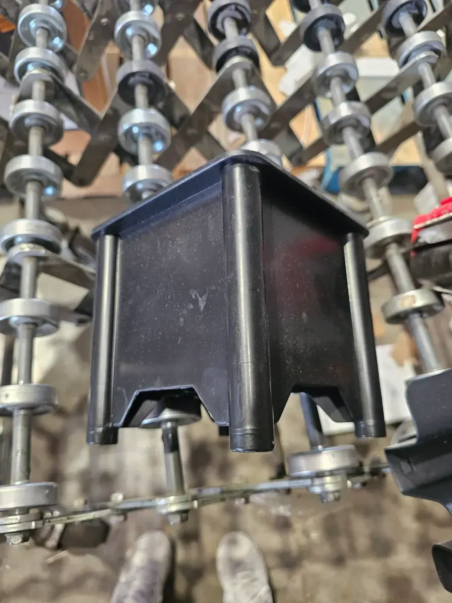 49 lb. Plastic Patio Umbrella Base Sand/Water Filled Outdoor Offset Cantilever Umbrella Base in Black - image 7