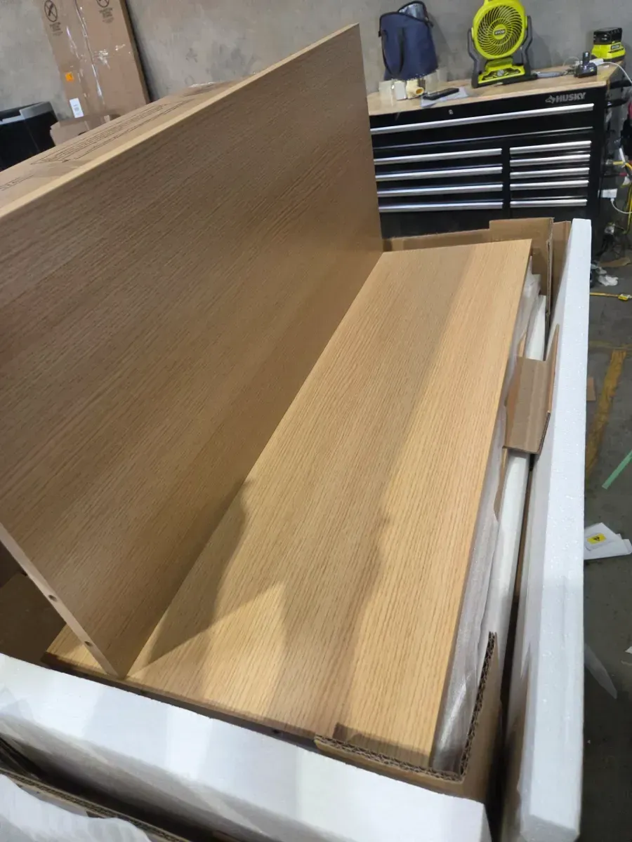 Marco Ash 34.25 in. H Accent Cabinet with Adjustable Shelves - image 2