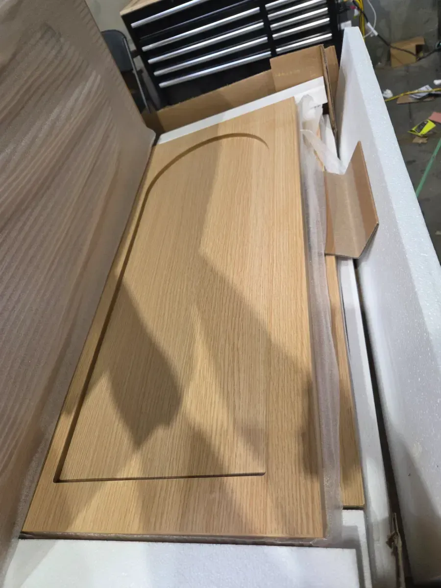 Marco Ash 34.25 in. H Accent Cabinet with Adjustable Shelves - image 3