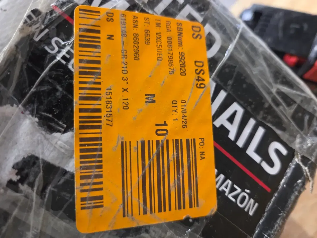 3 in. x 0.120 in. 21° Plastic Collated Bright Coated Smooth Shank Round Head Framing Nails 4000 per Box - image 3