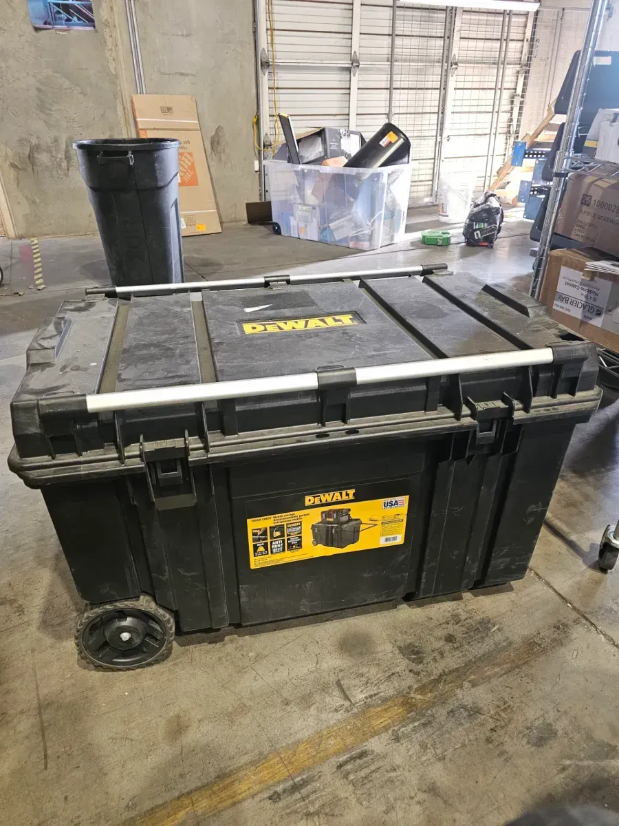 Tough Chest 38 in. W 63 Gal. Polypropylene Rolling Tool Box - image 2