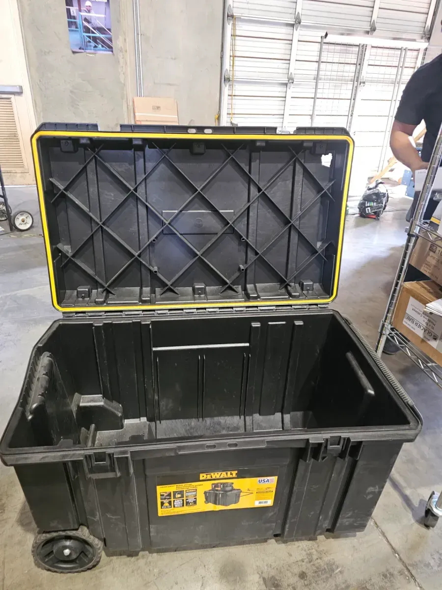 Tough Chest 38 in. W 63 Gal. Polypropylene Rolling Tool Box - image 3