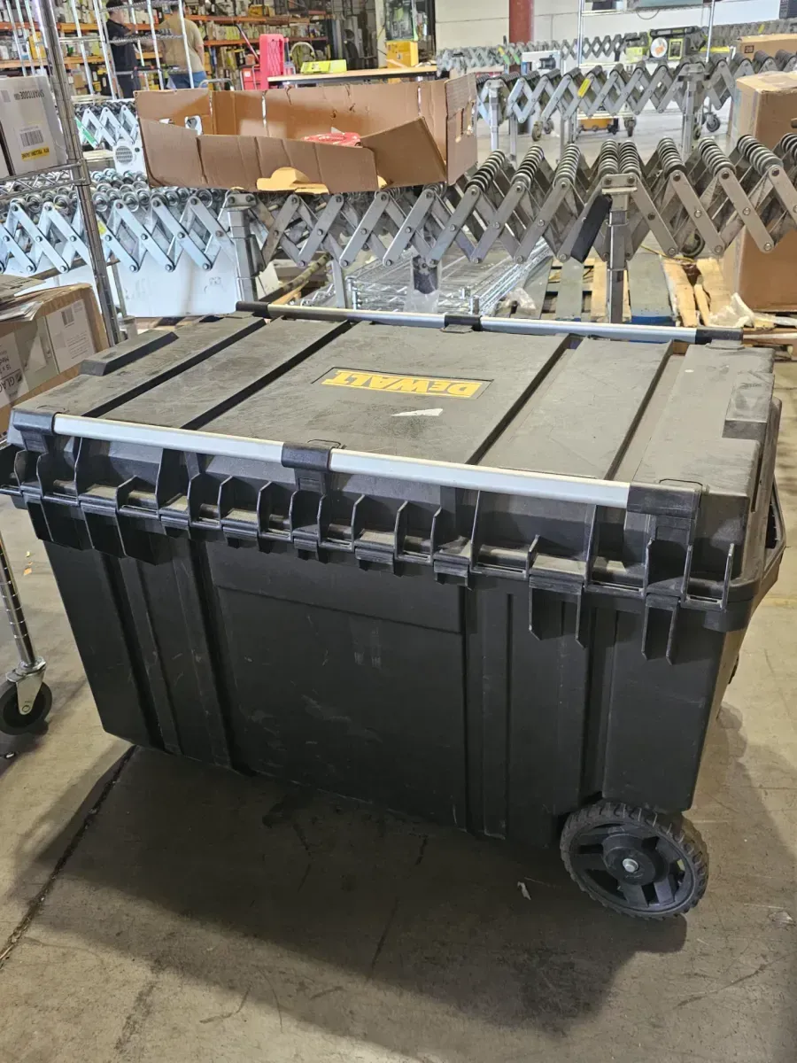 Tough Chest 38 in. W 63 Gal. Polypropylene Rolling Tool Box - image 4