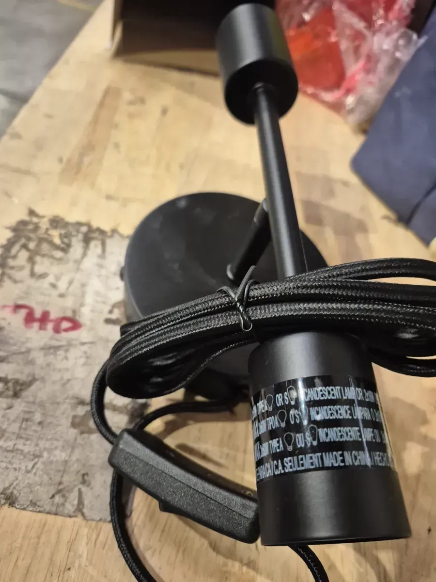 Hampton Bay 10 in. 2-Light Matte Black Plug-In or Hardwire Wall Sconce for Bathroom - image 5