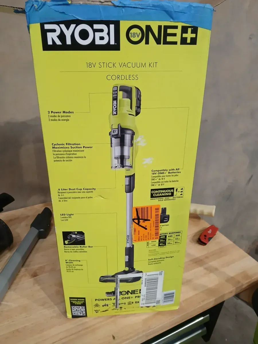 ONE+ HP 18V Cordless Pet Stick Vacuum Cleaner Kit with 4.0 Ah HIGH PERFORMANCE Battery and Charger - image 3