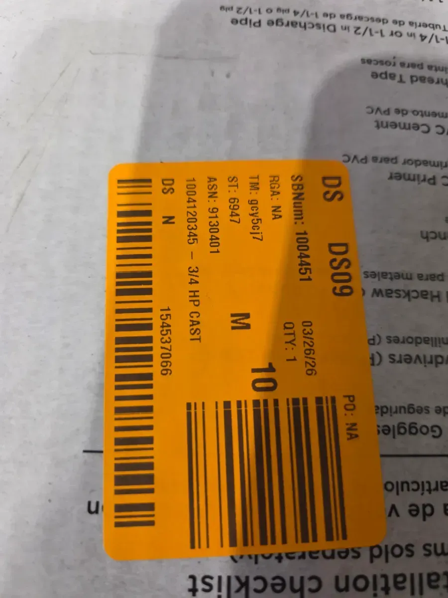 3/4 HP Pro Snap Action Submersible Sump Pump - image 4