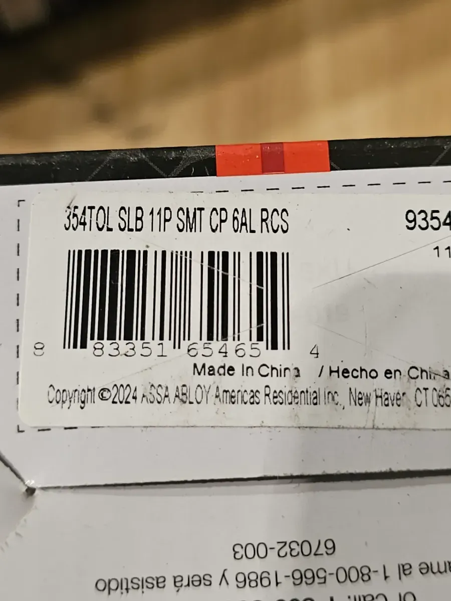 Torrey Venetian Bronze Low Profile Rose Keyed Entry Door Handle Featuring SmartKey Security - image 4