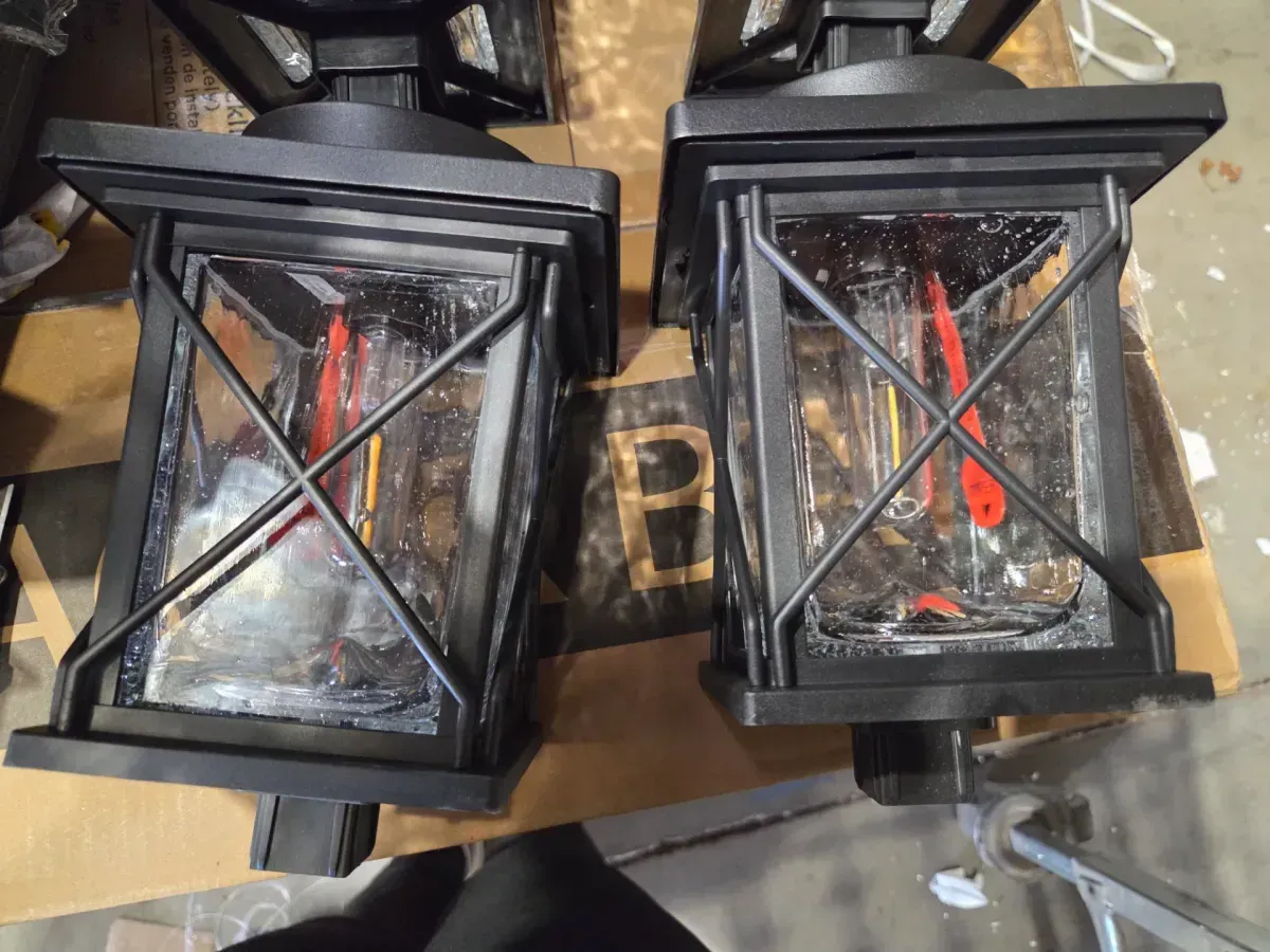 Braxton 20 Lumen Black LED Weather Resistant Outdoor Solar Path Light with Glass Lens (4-Pack) - image 5