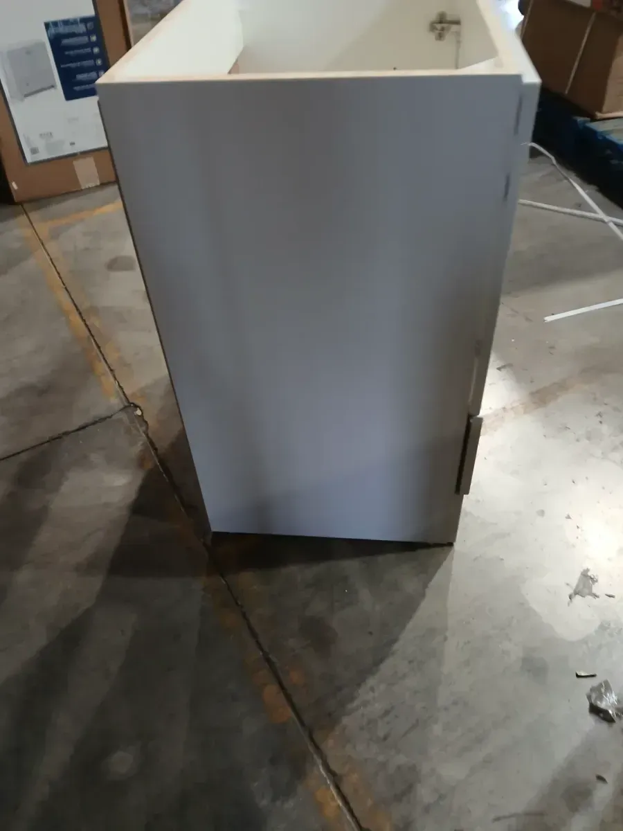 Delridge 31 in. Single Sink Pearl Gray Bath Vanity with White Cultured Marble Top (Assembled) - image 6