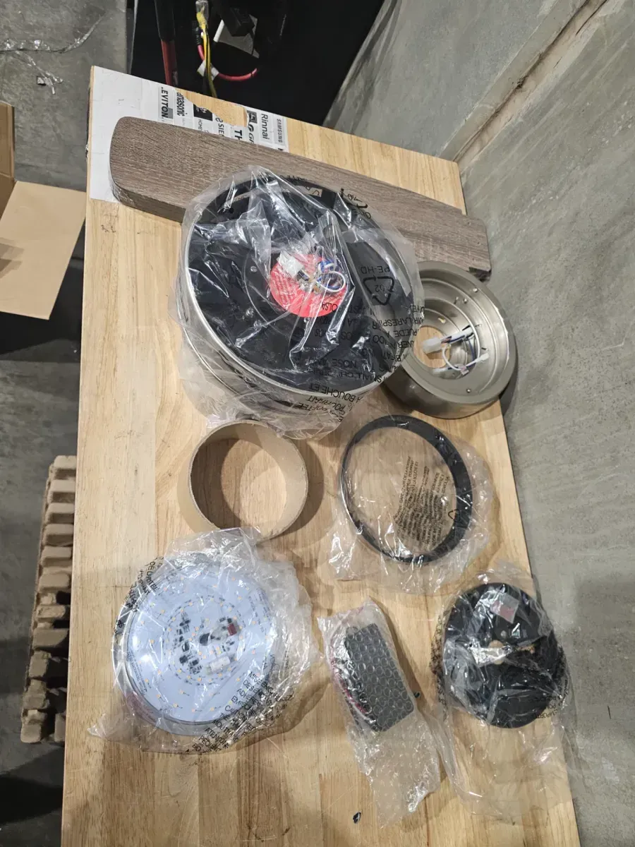 Modern 5-Blade Low Profile Ceiling Fan with Light Kit - image 4