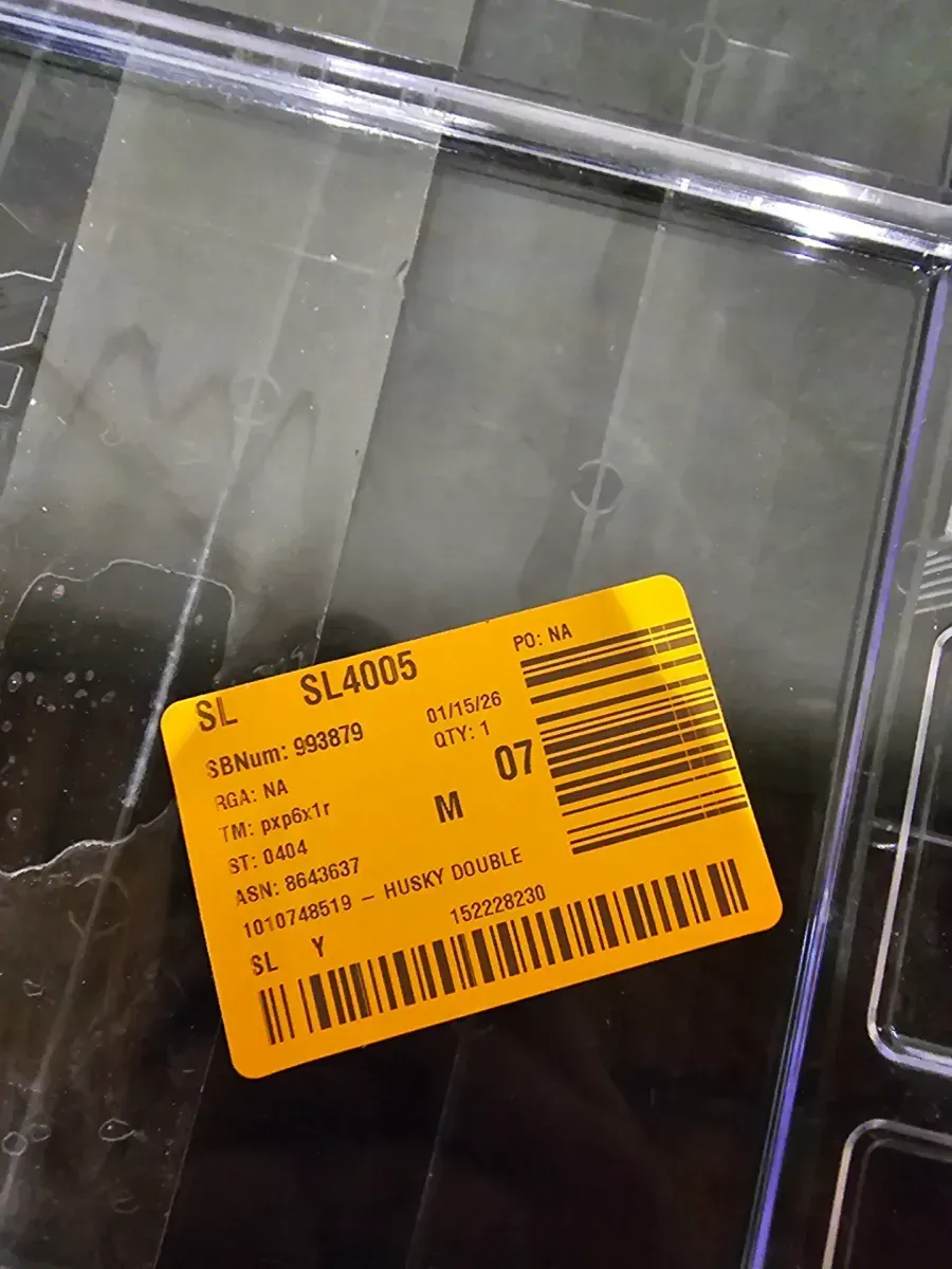 Portable Small Parts Organizer with Removable Bins and Clear Lid - image 2