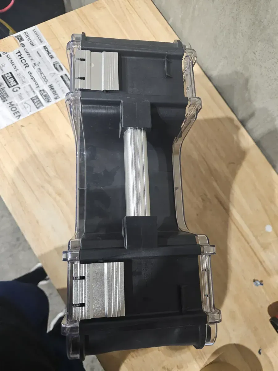 Portable Small Parts Organizer with Removable Bins and Clear Lid - image 4