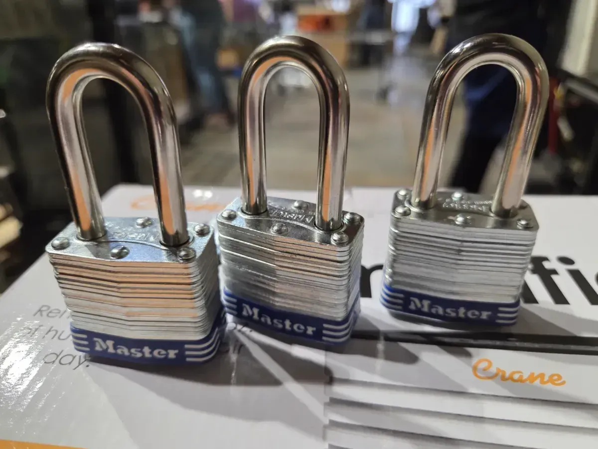 Master Lock Laminated Steel Padlocks - 3 Pack - image 3