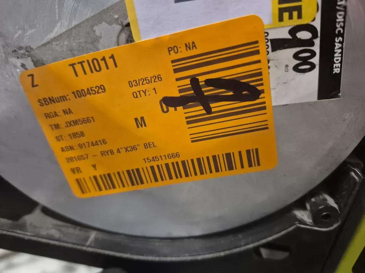 Ryobi 4 in. x 36 in. Belt and 6 in. Disc Sander - image 3