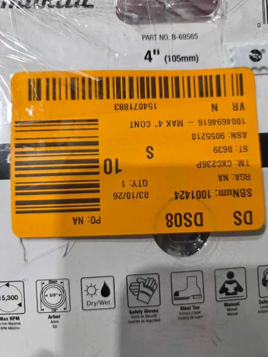 Makita 4" Diamond Blade for Ceramic & Granite (B-69565) - image 4