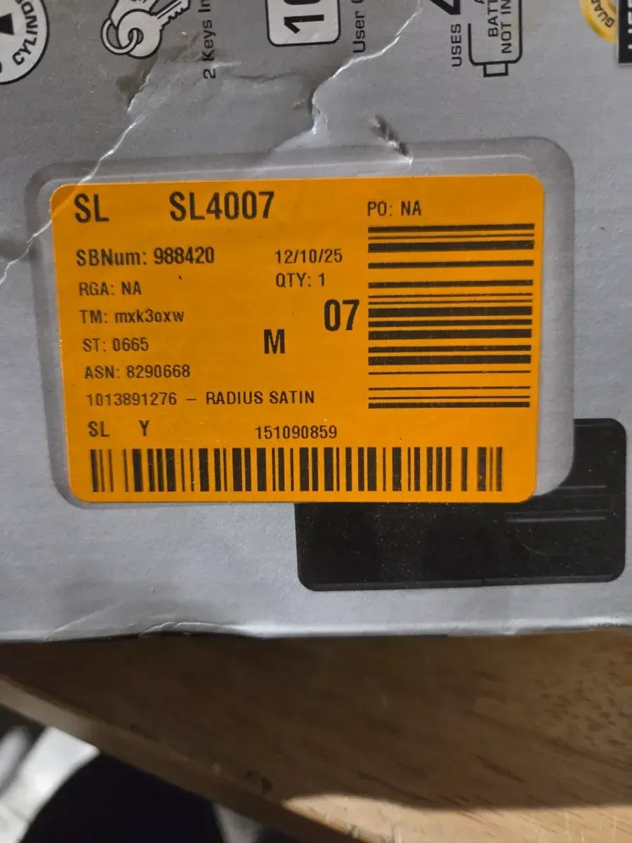 Defiant Electronic Keypad Deadbolt Lock - Satin Nickel - image 5