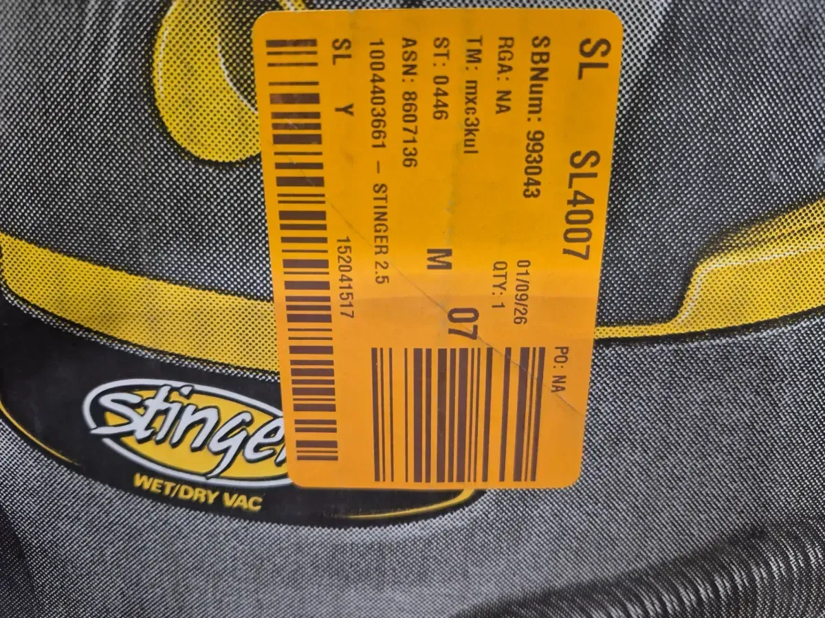 Stinger Beechy Vac 1.5 Gallon Portable Wet/Dry Vacuum - image 3